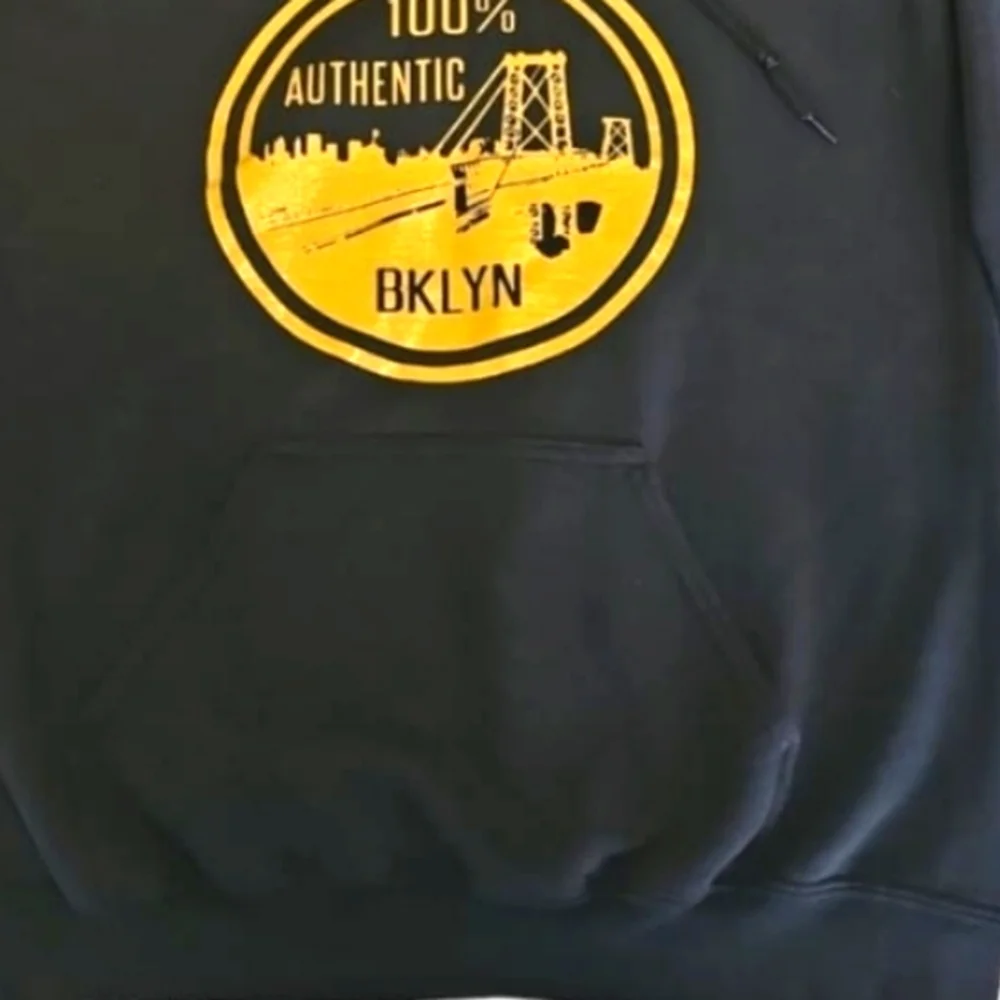 Men's Authentic Brooklyn INC fleece hoodie. - Picture 5 of 6